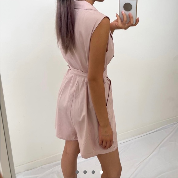 HOST PICK⭐️Vest playsuit - pale pink 🤍💖 - Picture 4 of 4